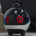 Enabot EBO X Smart Robot with fall alerts and trespassing detection.