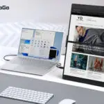 JSAUX FlipGo Portable Monitor with 3 screens