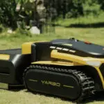 Yarbo Lawn Mower M1 with RTK-GPS and high-capacity performance for precise lawn care.