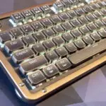 AZIO RC Prestige Mechanical Keyboard with vintage style and modern functionality