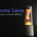 Aroma Lava aroma diffuser and lava lamp with soothing colors