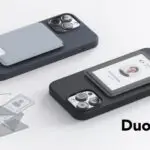 DuoFlip Flippable MagSafe ID card holder with quick card access