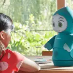 Moxie Robot supports child development by integrating play-based learning and emotional nurturing.