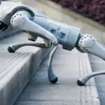 Unitree Go2 Robot Dog with AI technology and lifelike simulation.