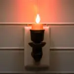 Velaflame Smart Candle Lightbulb with 3D flame-effect and smart integration.