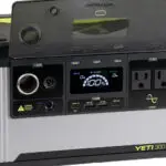 Yeti 300 Portable Power station with versatile charging options and solar compatibility.