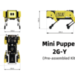 MD Robot Starter Kit featuring AI-powered, open-source quadruped robot.