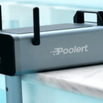 Poolert S AI-driven pool alarm for advanced pool safety.