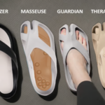 Stepping Stones insoles with 3-in-1 cushioning and acupressure design.