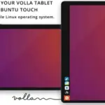 Volla Tablet displaying privacy-focused interface on QHD screen